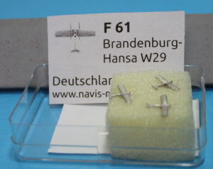 F 61 Brandenburg-Hansa W 29 (3 St.) D 1918